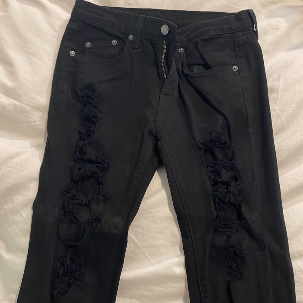 Carmar denim ripped skinny jeans perfect condition